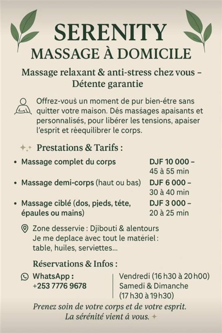 Massage anti-stress et détente pour bien débuter l\'année!
