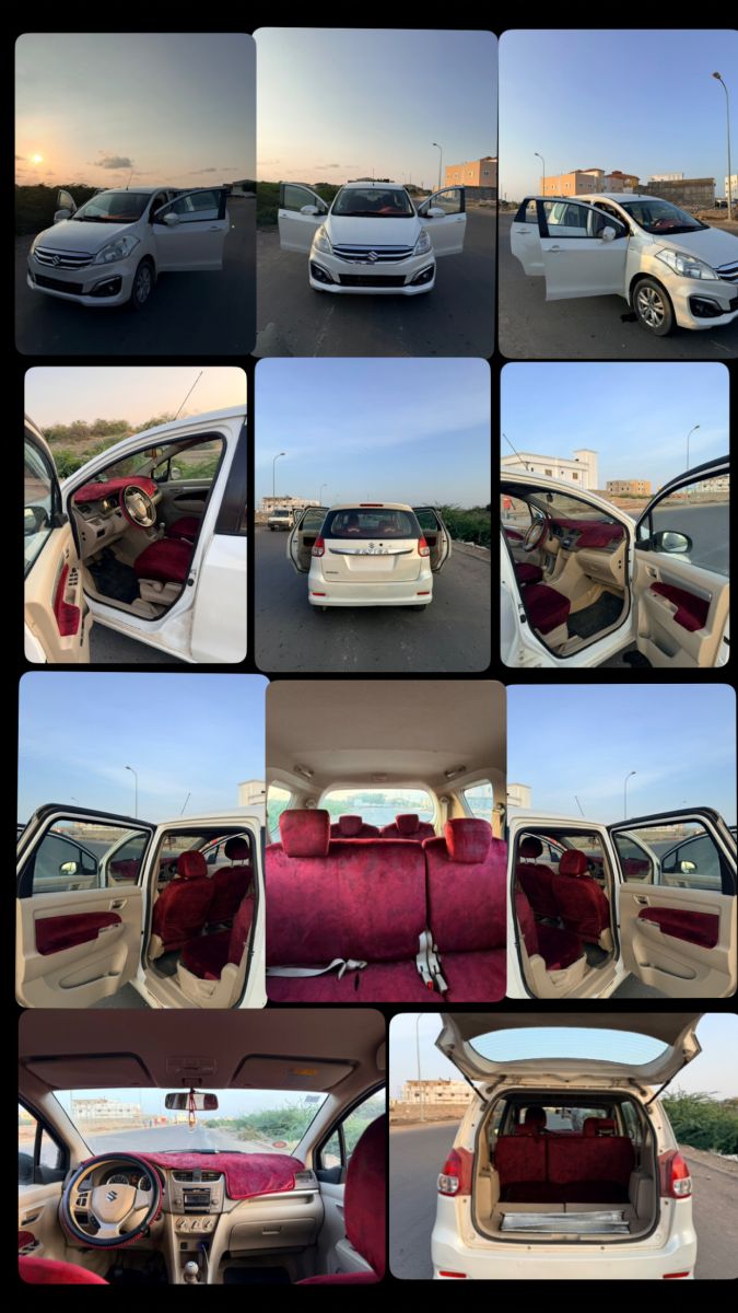 Suzuki Ertiga, boîte manuelle, 7 places, 39 000 km seulement