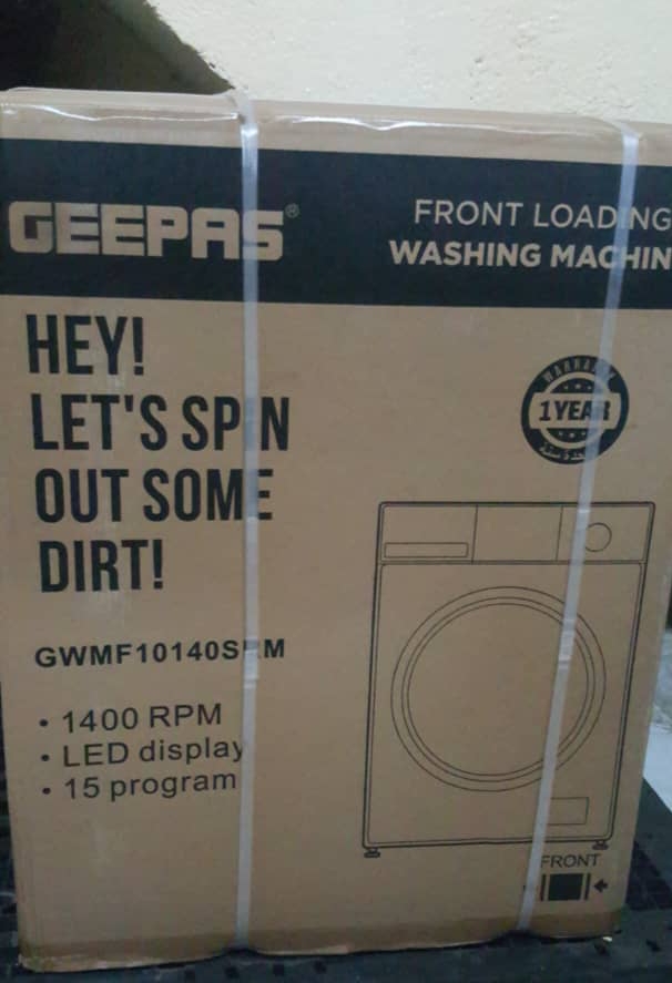 Machine à laver Gepas neuve toutes options