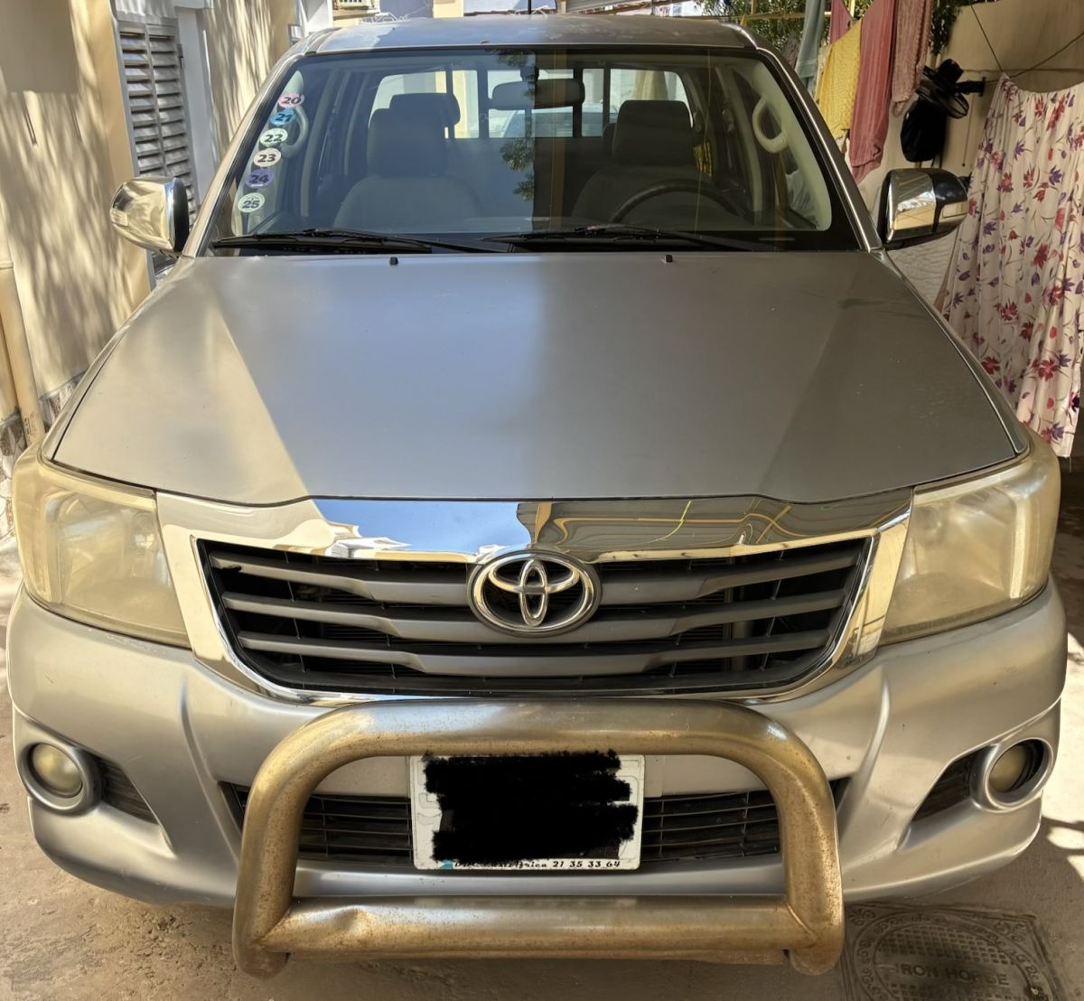Toyota Hilux 2014-2015, diesel, en bon état