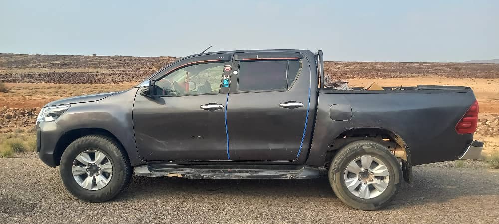 Pick-up Toyota 2020, boîte manuelle, état impeccable, faible kilométrage