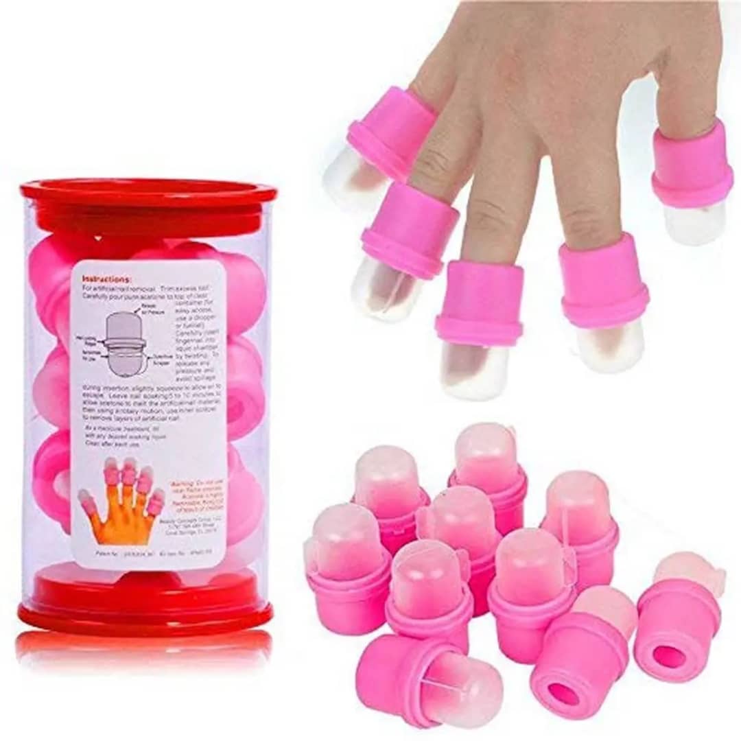 Capsules de trempage pour retirer le vernis à ongles