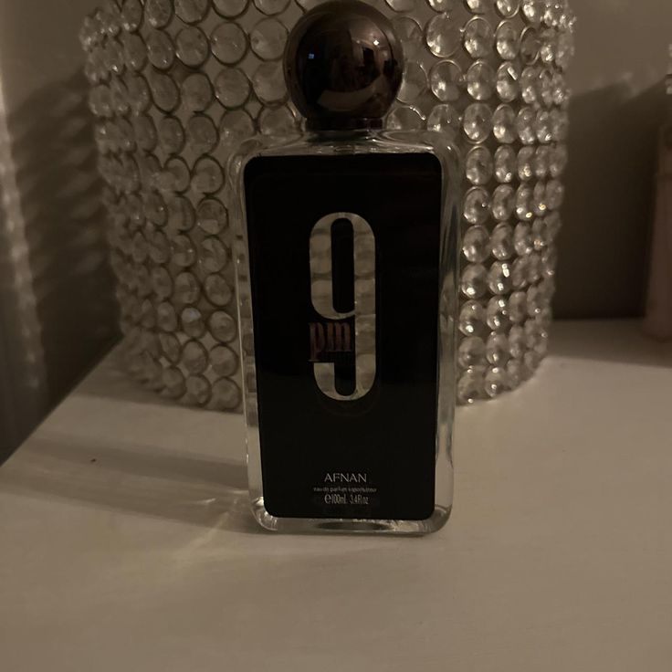 Parfum 9 PM Noir/Argent pour homme