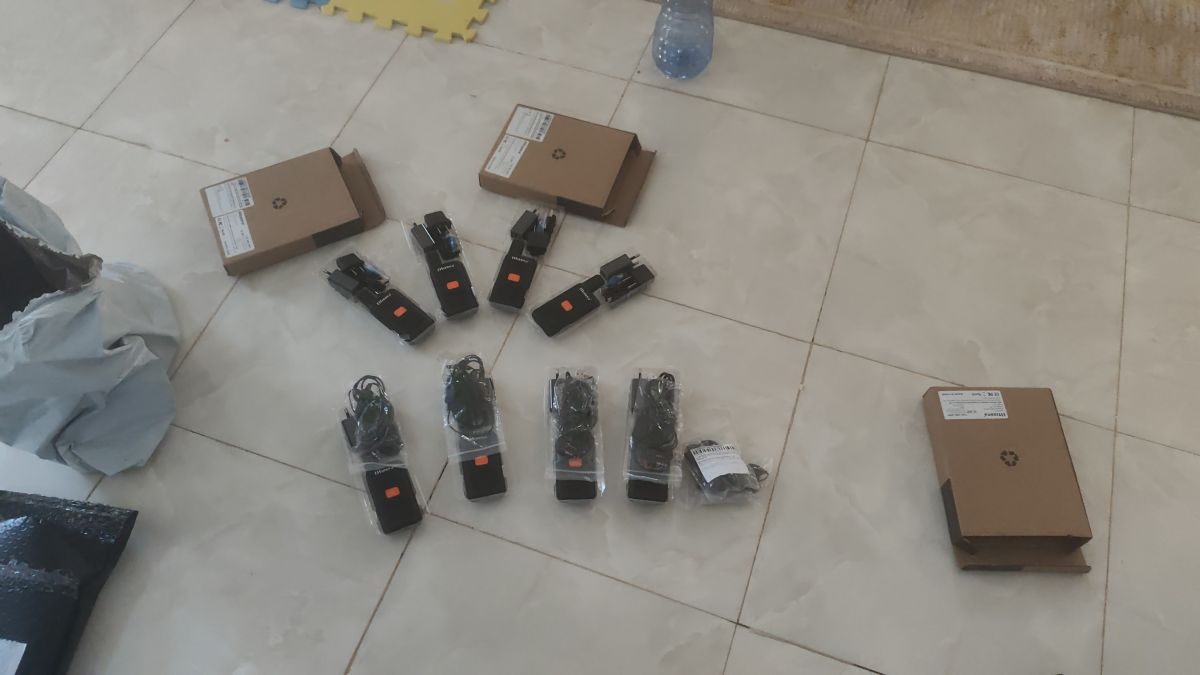 Talkie-walkie professionnel Btonera T1 Mini PMR 446 avec kit d\'oreille