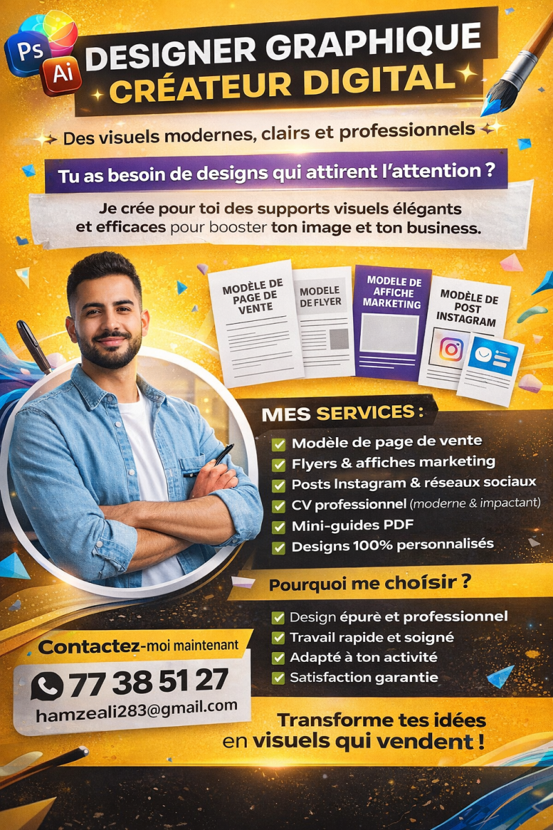 Création de supports visuels pour booster ton image et ton business