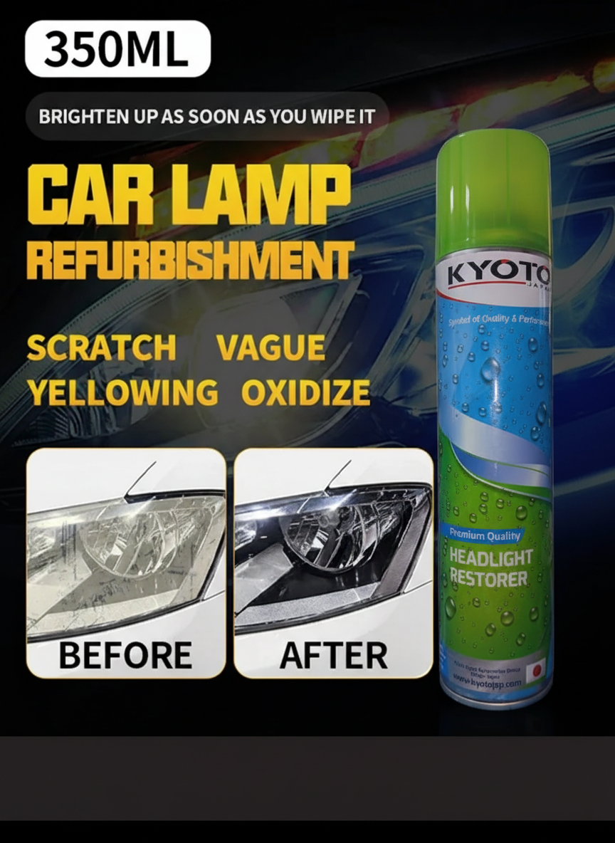 Rénovateur de phares pour une meilleure visibilité nocturne