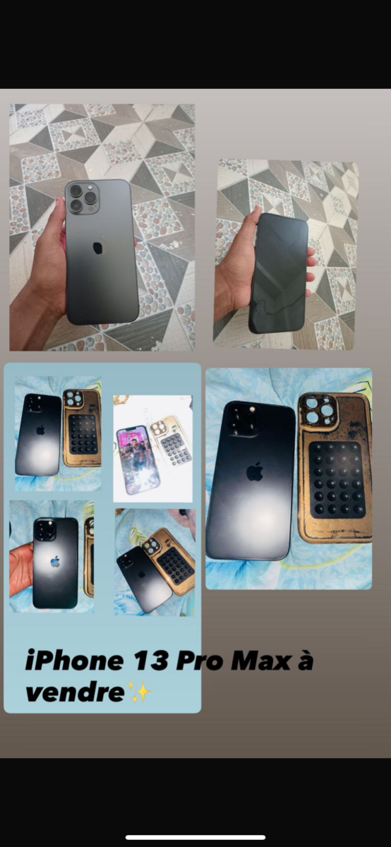iPhone 13 Pro Max 128 Go, excellent état