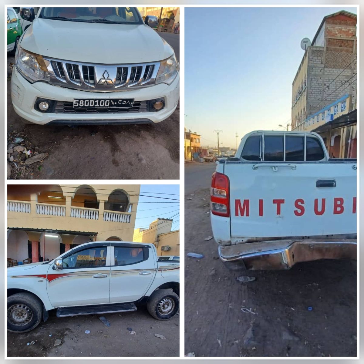 Mitsubishi L200 Pick-up 4x4, diesel, boite manuelle, très bon état