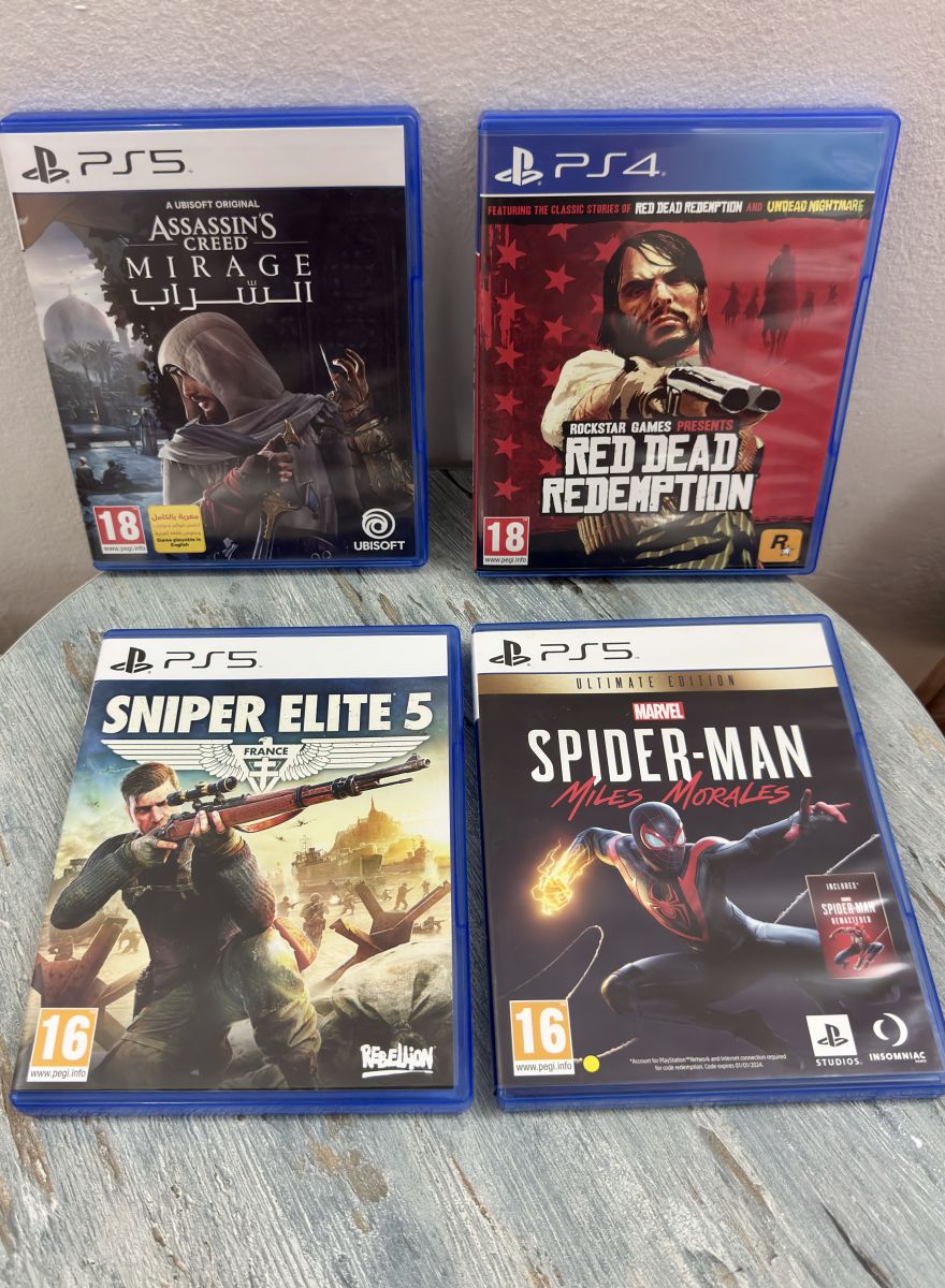 Jeux PS4 et PS5 en excellent état