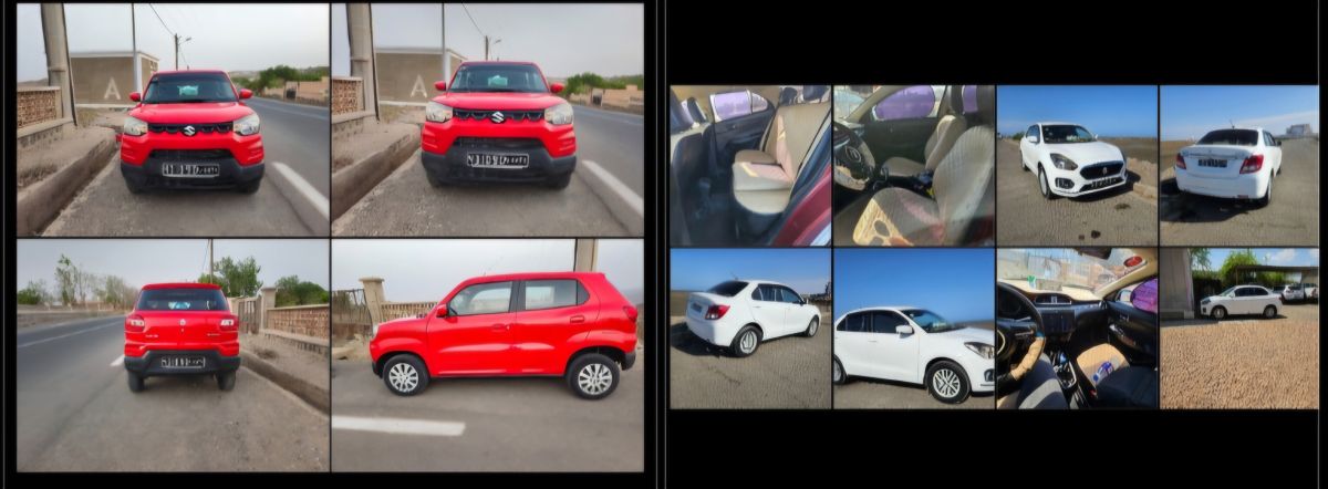 Location Suzuki Dzire et Spresso, boîte manuelle, climatisées