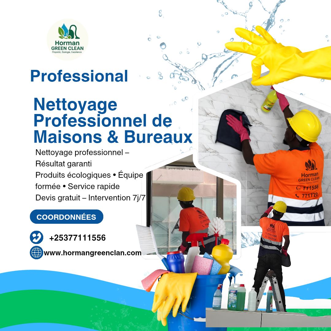 Nettoyage écologique de maisons et bureaux