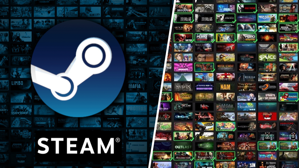 Compte Steam avec plusieurs jeux à vendre