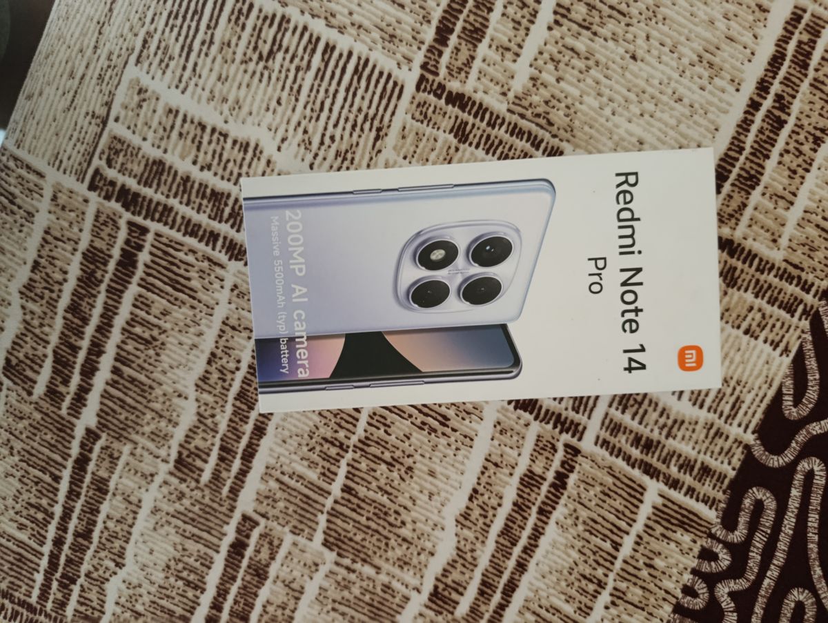 Redmi Note 14 Pro 4G, 32MP caméra, 8+256 RAM/Stockage, 5500 mAh batterie