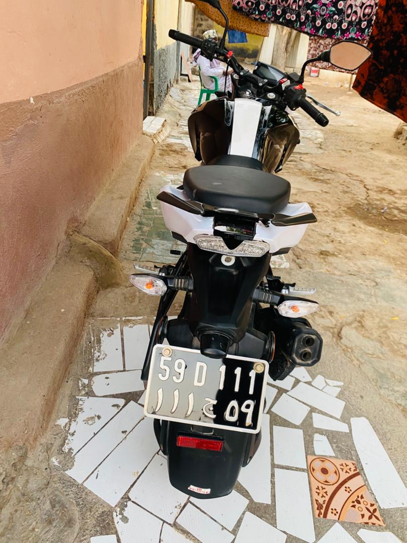 Moto TVS 160cc en excellent état, garantie incluse