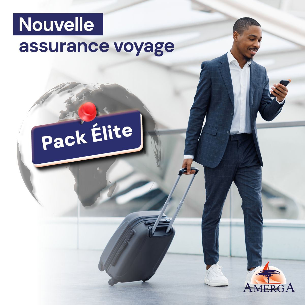 Assurance voyage – Protégé partout dans le monde, dès le premier jour ! – Amerga