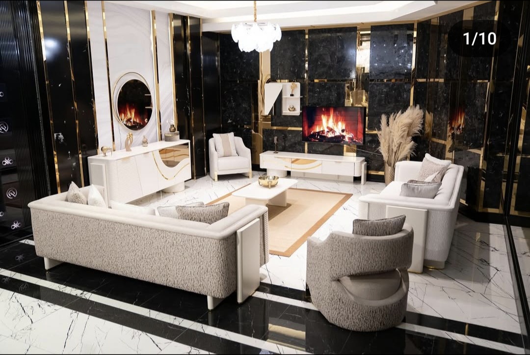 Salon Turc avec table basse et cadres décoratifs de qualité