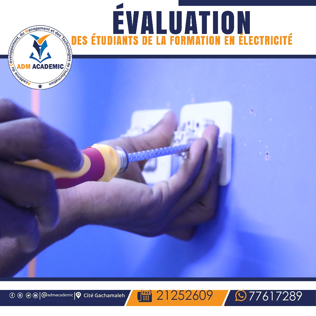 Certificat de compétence en électricité chez ADM ACADEMIC