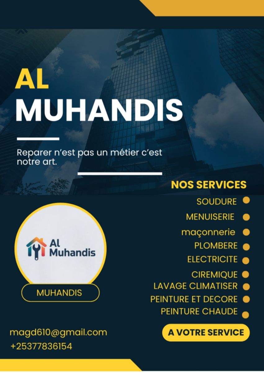 Service de maintenance à domicile Al Muhandis à un prix attractif