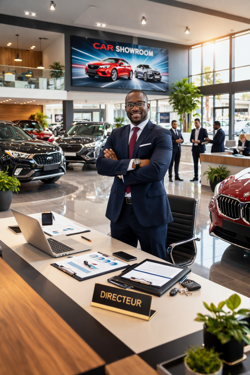 Directeur de showroom automobile expérimenté