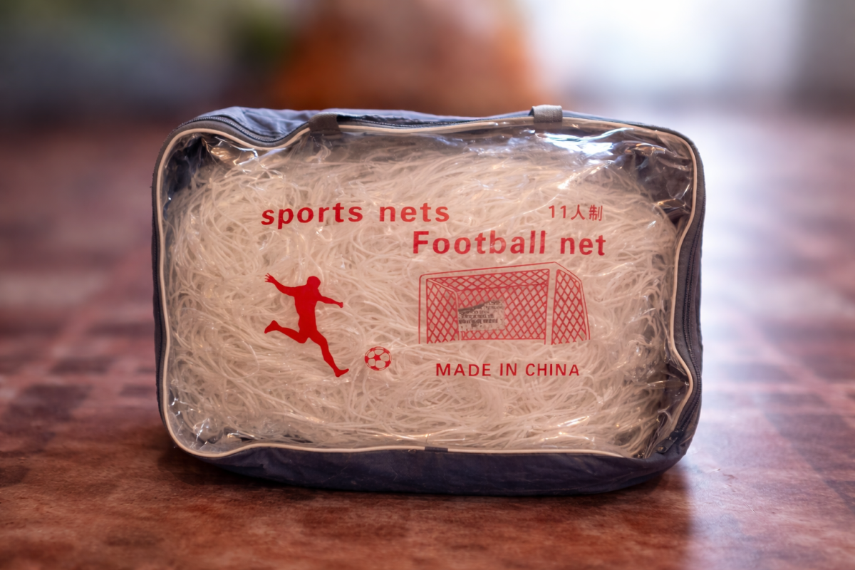 Filet de football neuf pour terrains de football - Idéal pour écoles, clubs, associations