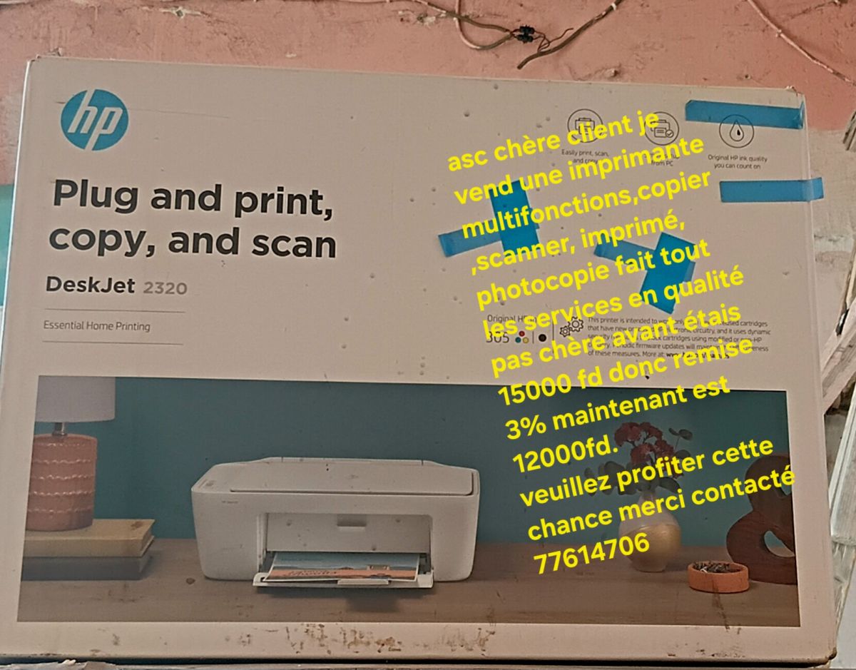 Imprimante Multifonction Économique - Livraison Possible