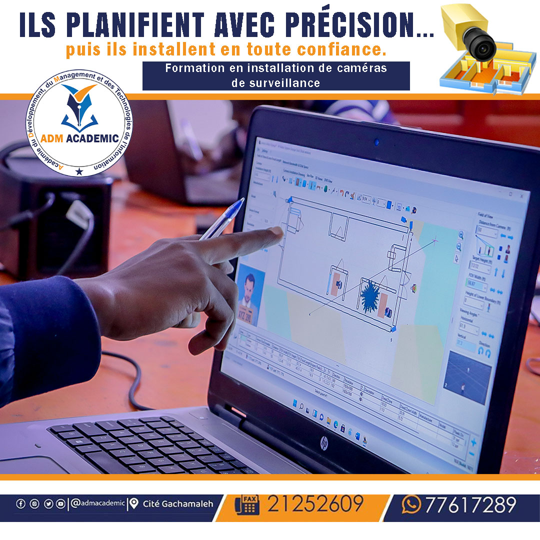 Formation Professionnelle en installation de caméras de surveillance