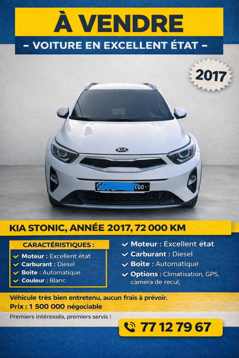 Location voiture propre et confortable, boîte auto, faible consommation