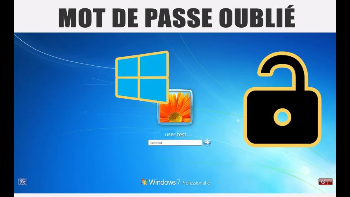 Récupération de mot de passe PC sans perte de données