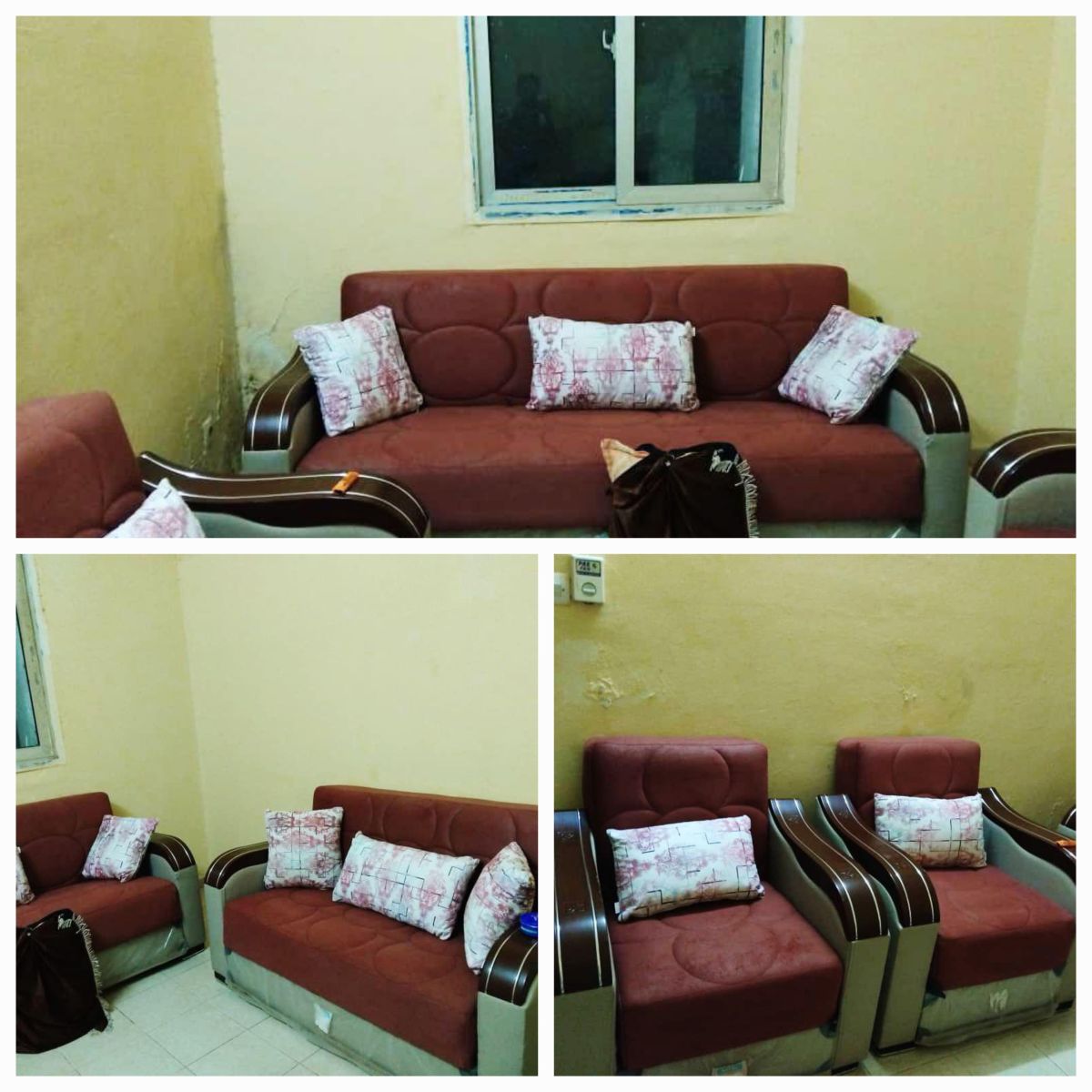 Salon en excellent état, canapé inclus