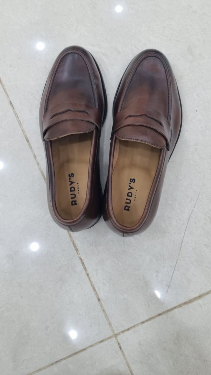 Chaussures Homme RUDY\'S Paris - Noir & Marron, Taille 6 (38EU), Neuves