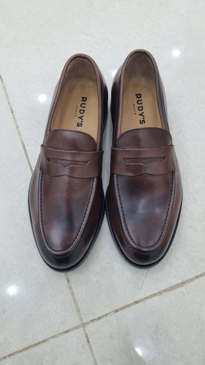 Chaussures Homme RUDY\'S Paris - Noir & Marron, Taille 6 (38EU), Neuves