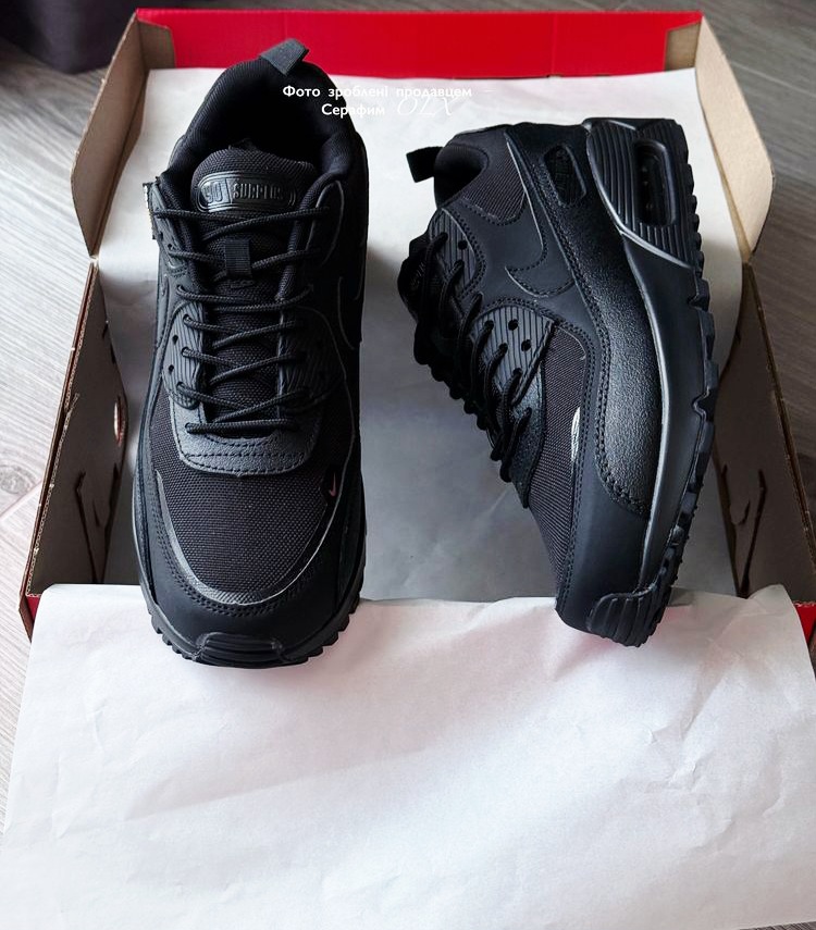 Baskets Nike Air Max 90, Neuves de Maroc, en Noir
