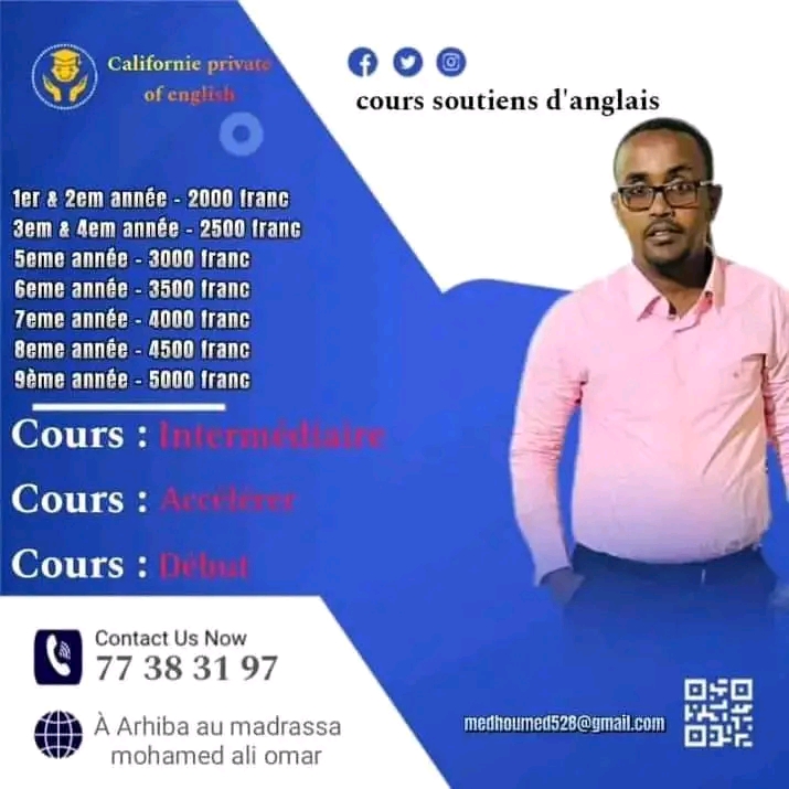 Cours de soutien en anglais avec certificat et tarifs accessibles à Dakar