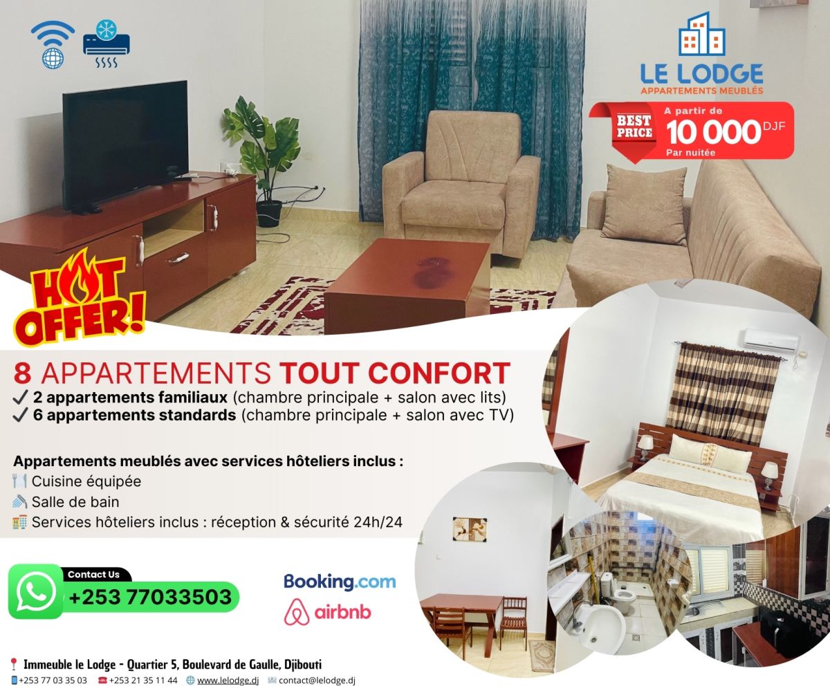 Appartements meublés avec services hôteliers, Quartier 5