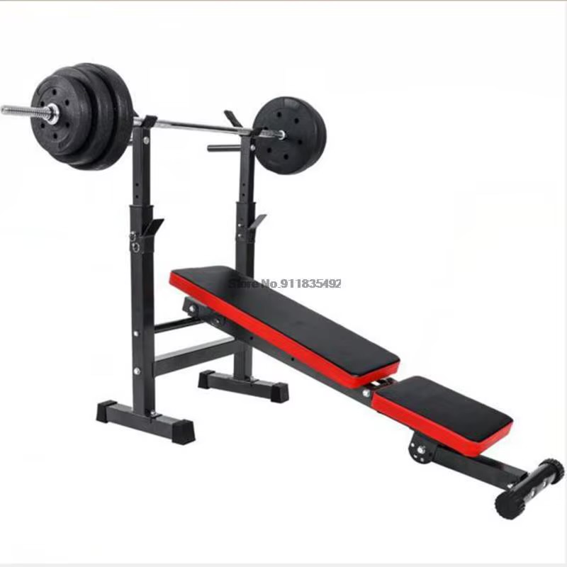 Banc de musculation avec poids de 50 kg