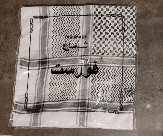 Foulard Palestinien Yashmagh sous emballage, neuf