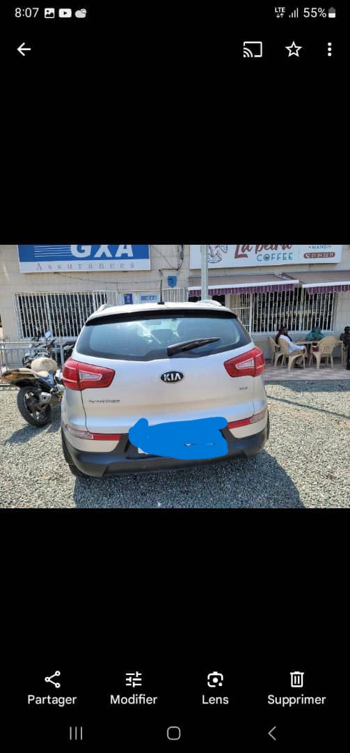 KIA SPORTAGE 2014, diesel, automatique, 170 000km, gris, 5 portes
