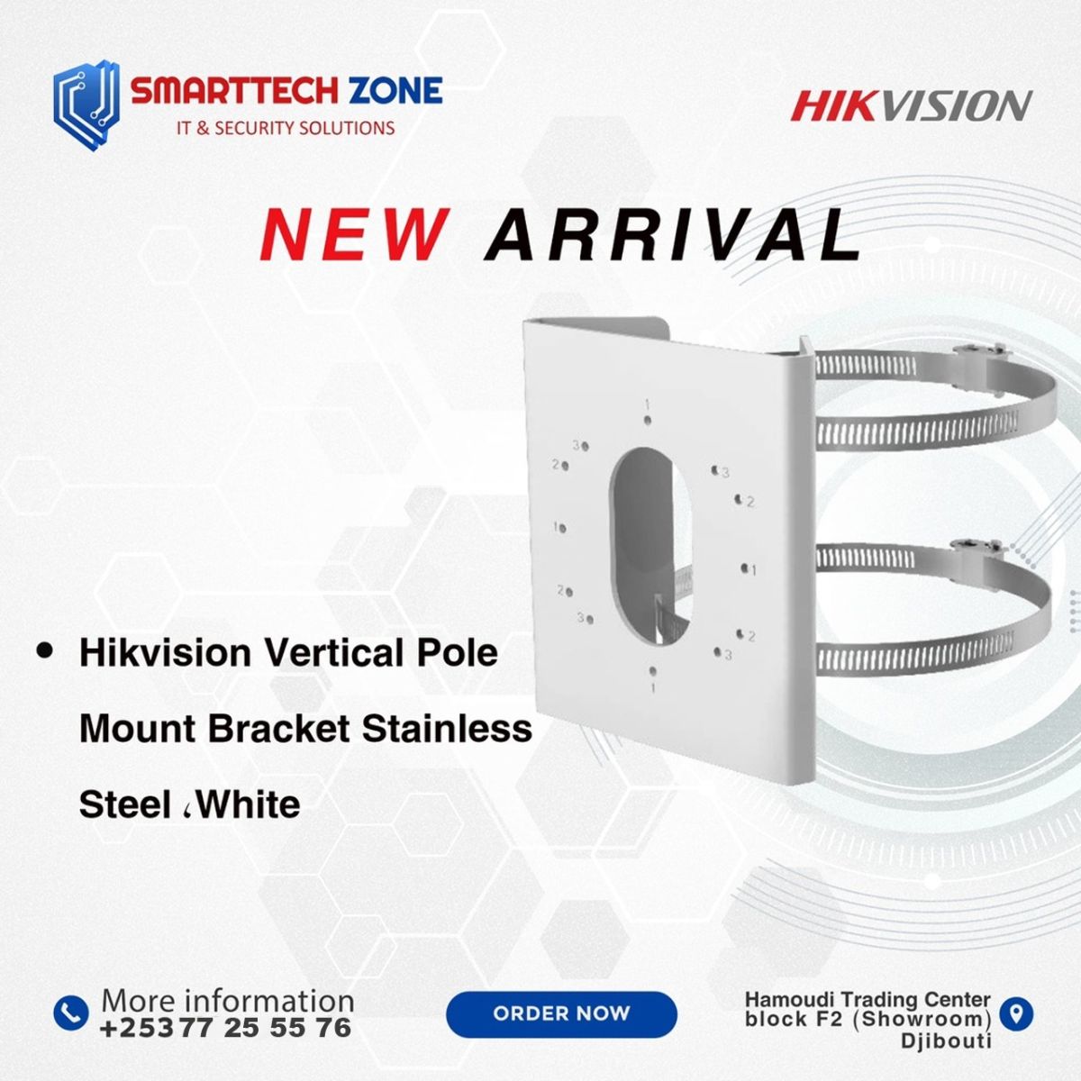 Nouveautés Hikvision – eNVR, supports et accessoires professionnels pour systèmes de vidéosurveillance