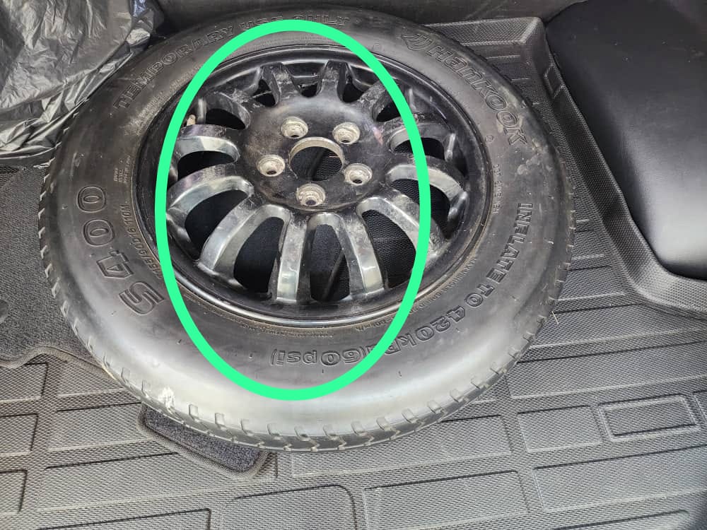 Pneu de secours neuf pour KIA Sportage 2019