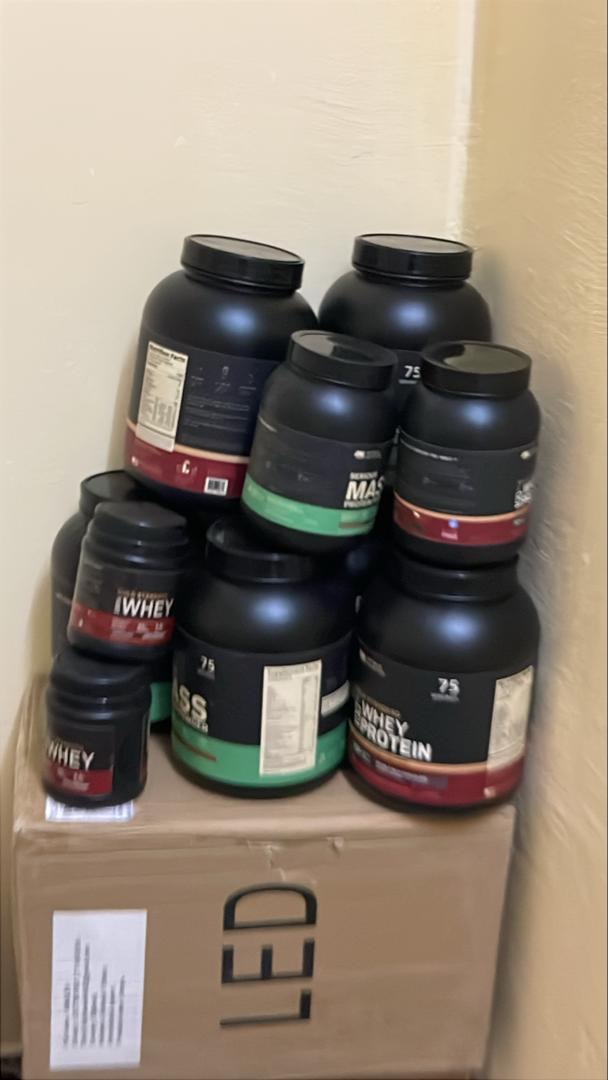 Combo Protéines Whey et Mass Gainer, Chocolat et Vanille