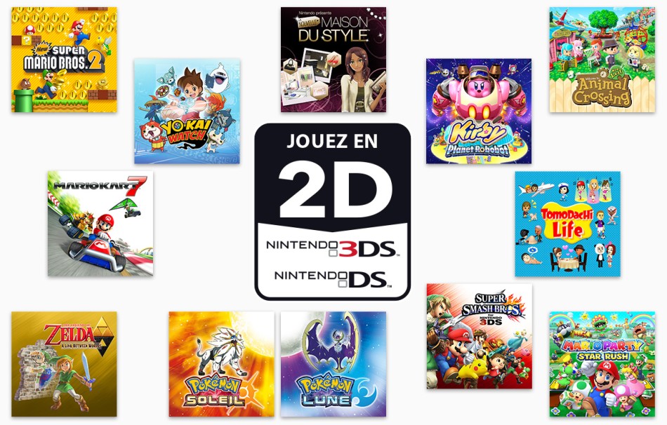 Recherche Jeux Nintendo 2DS, 3DS et DS en bon état à vendre