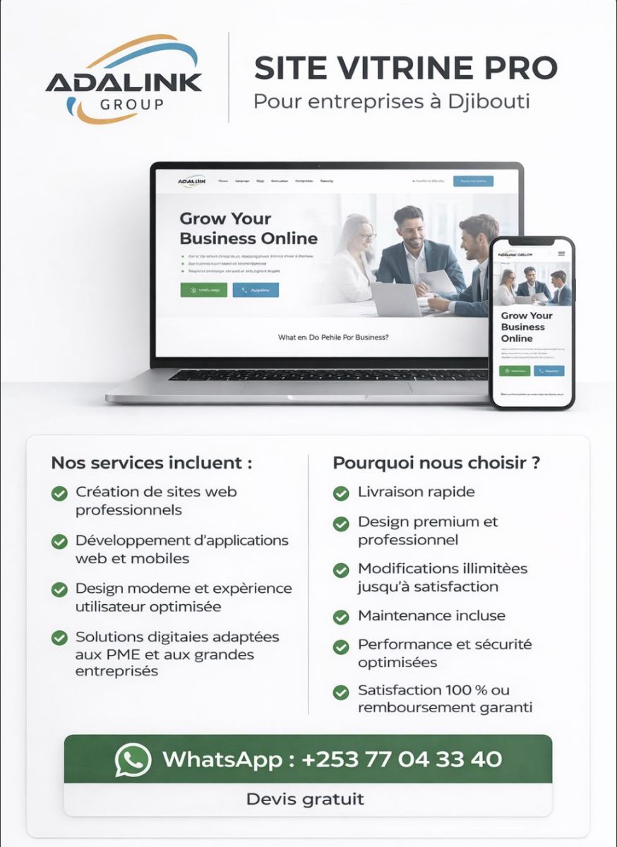 Sites Web & Applications pour PME et Grandes Entreprises