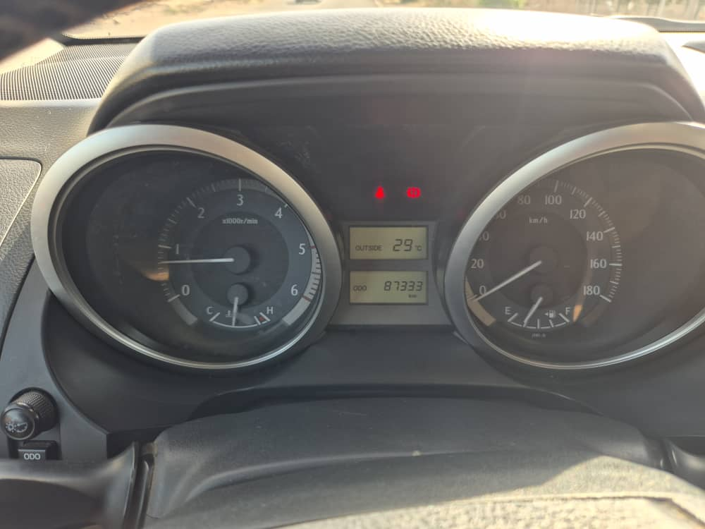 Toyota Prado 2018, 7 places, gallerie, clim av/ar, frigo, entretien à jour