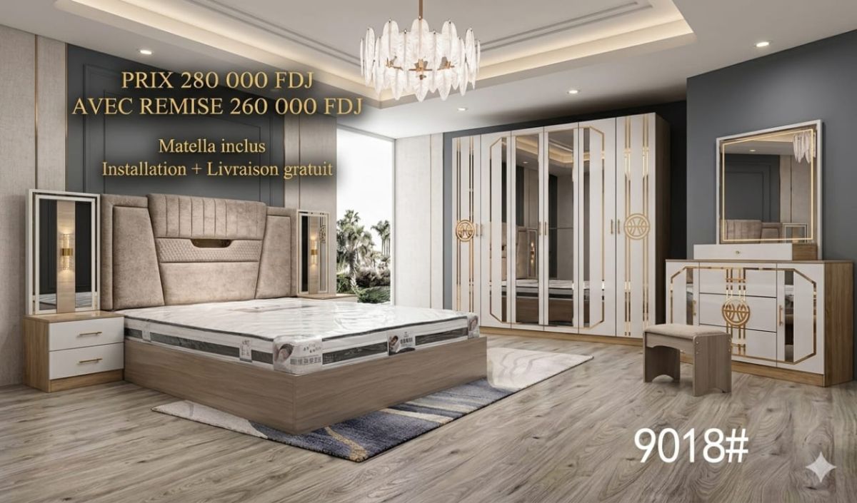 Chambres à coucher modernes complètes collection 2026