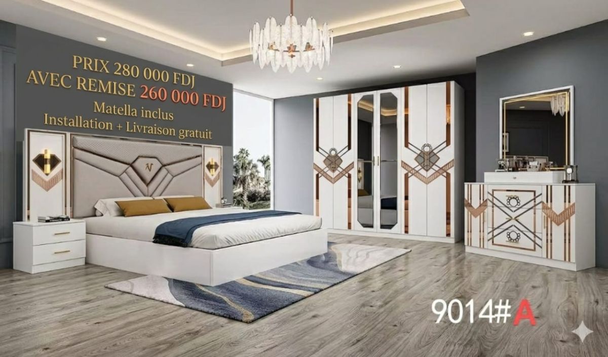 Chambres à coucher modernes complètes collection 2026