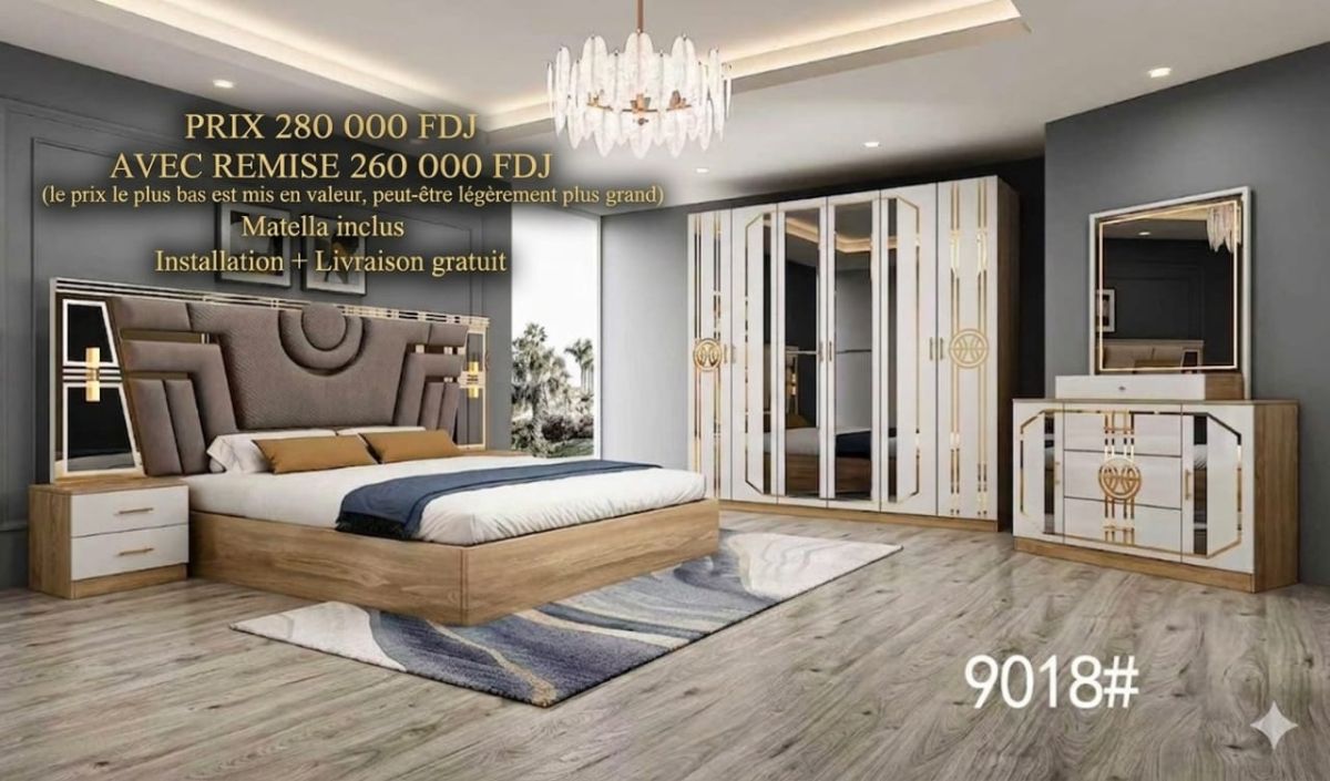 Chambres à coucher modernes complètes collection 2026