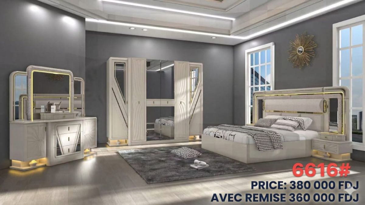 Chambres à coucher modernes complètes collection 2026
