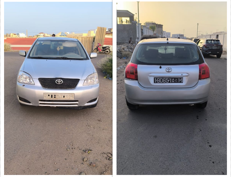 Toyota Corolla essence, boîte manuelle