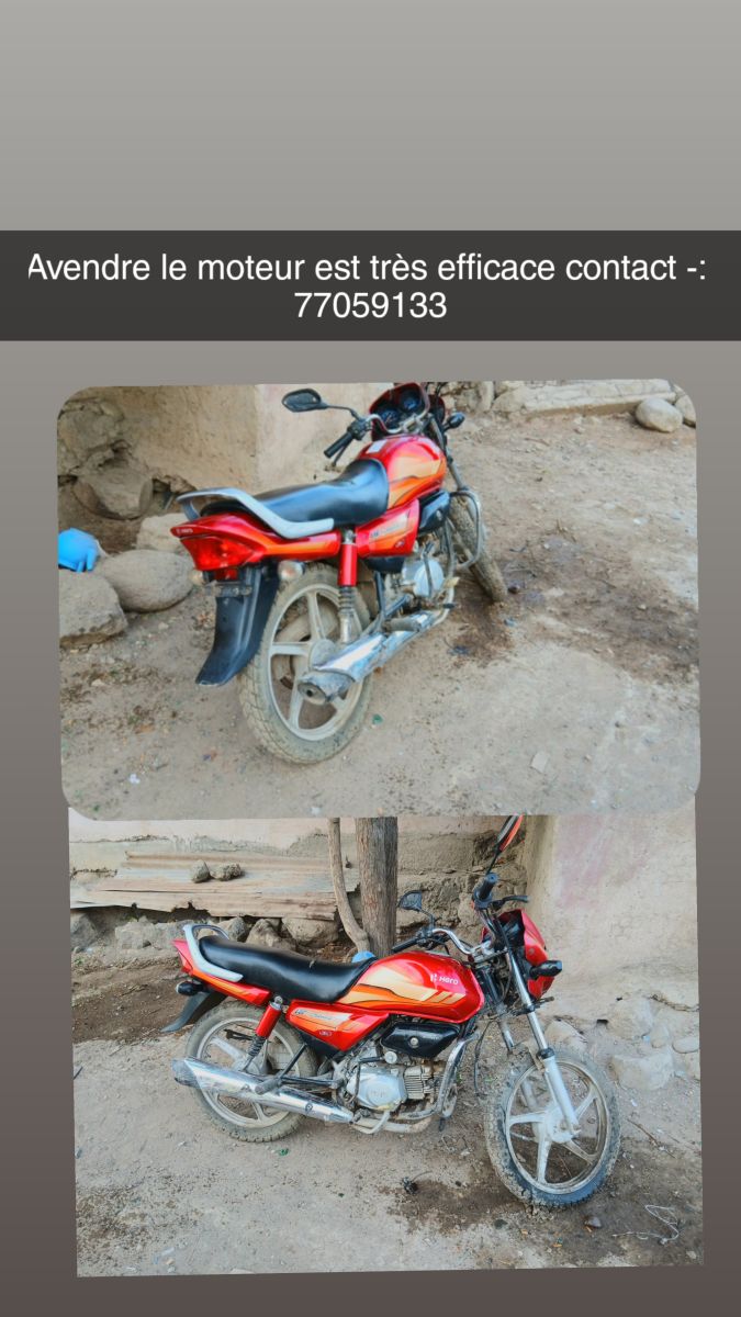 Moto Héro 100 à vendre - Prix abordable