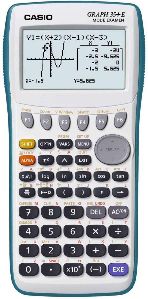 Casio Calculatrice Graphique pour Exams, Très Bon État